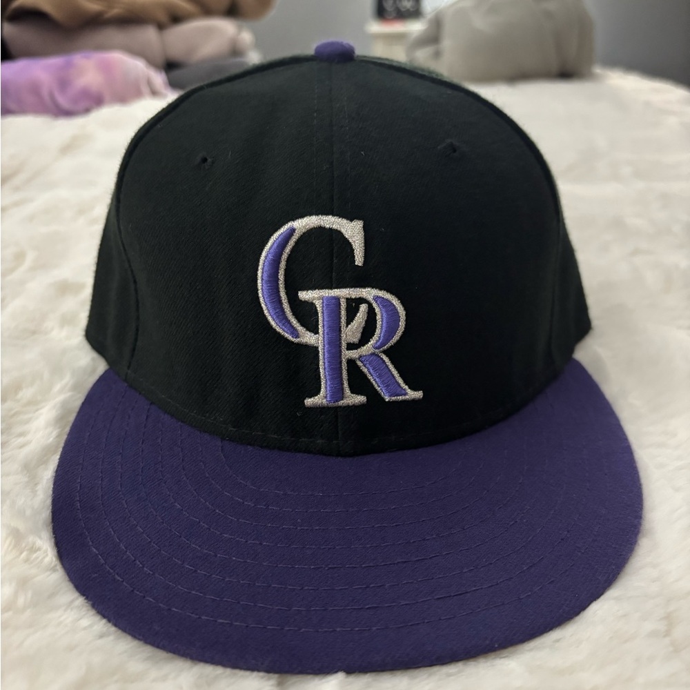 New era Colorado Rockies men’s fitted hat size 6 7/8